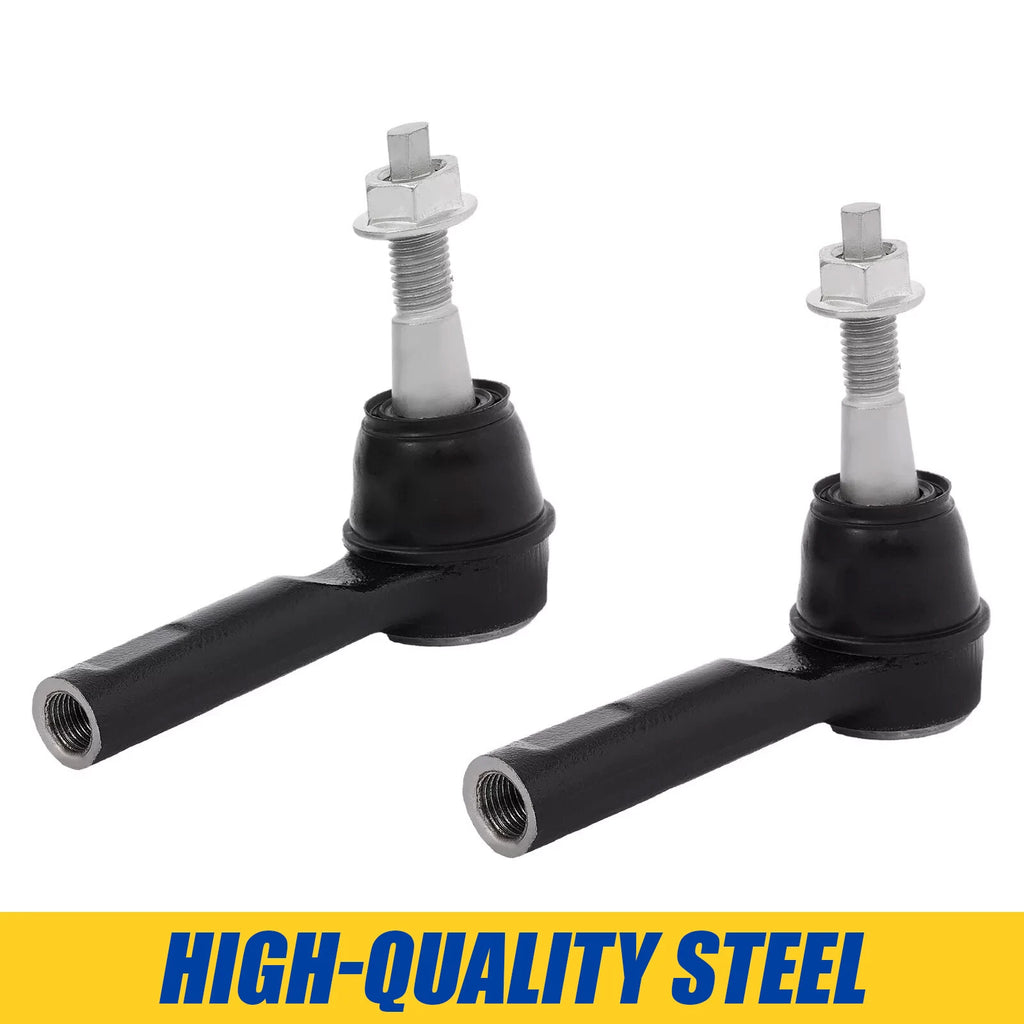 2X Front Outer Tie Rod Ends for Chevrolet Equinox GMC Terrain (2010–2017)