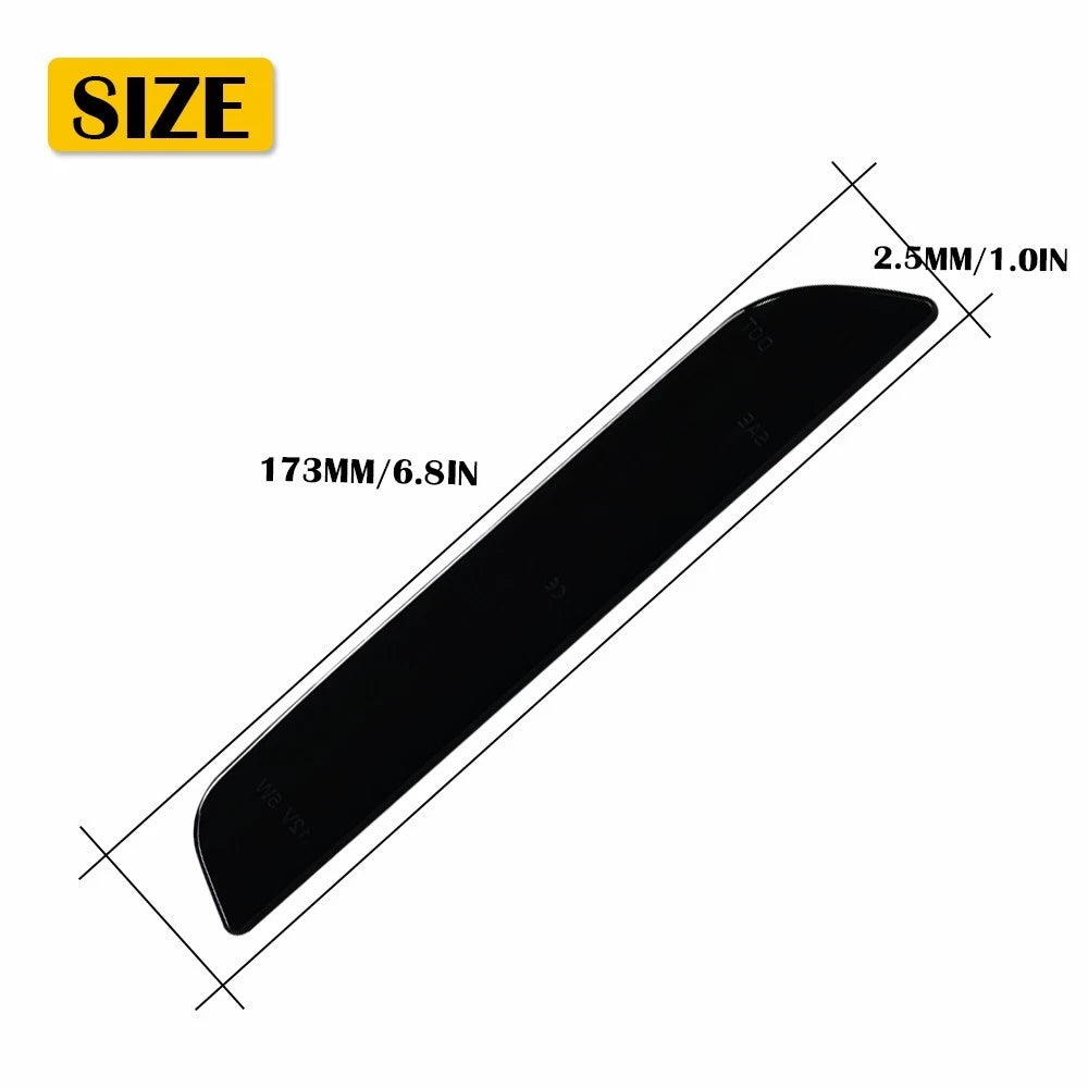 Smoked Lens LED Rear Bumper Side Marker Light for Ford Mustang GT (2010–2014)