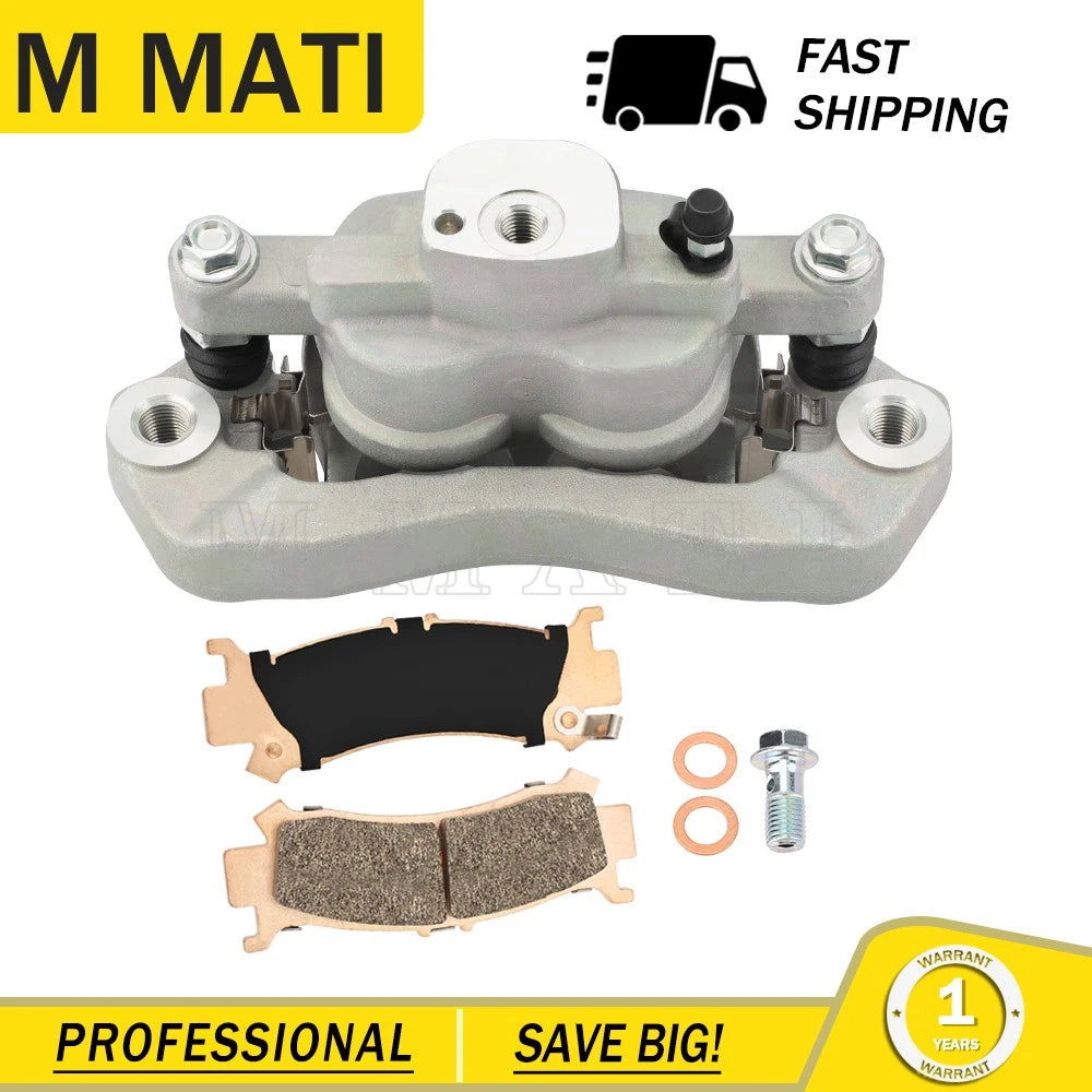 Front Right Brake Caliper w/Pads for Honda Talon 1000X/1000R (2019–2023)