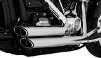 Vance & Hines Shortshots Chrome Exhaust for Harley Softail (2018–2024)