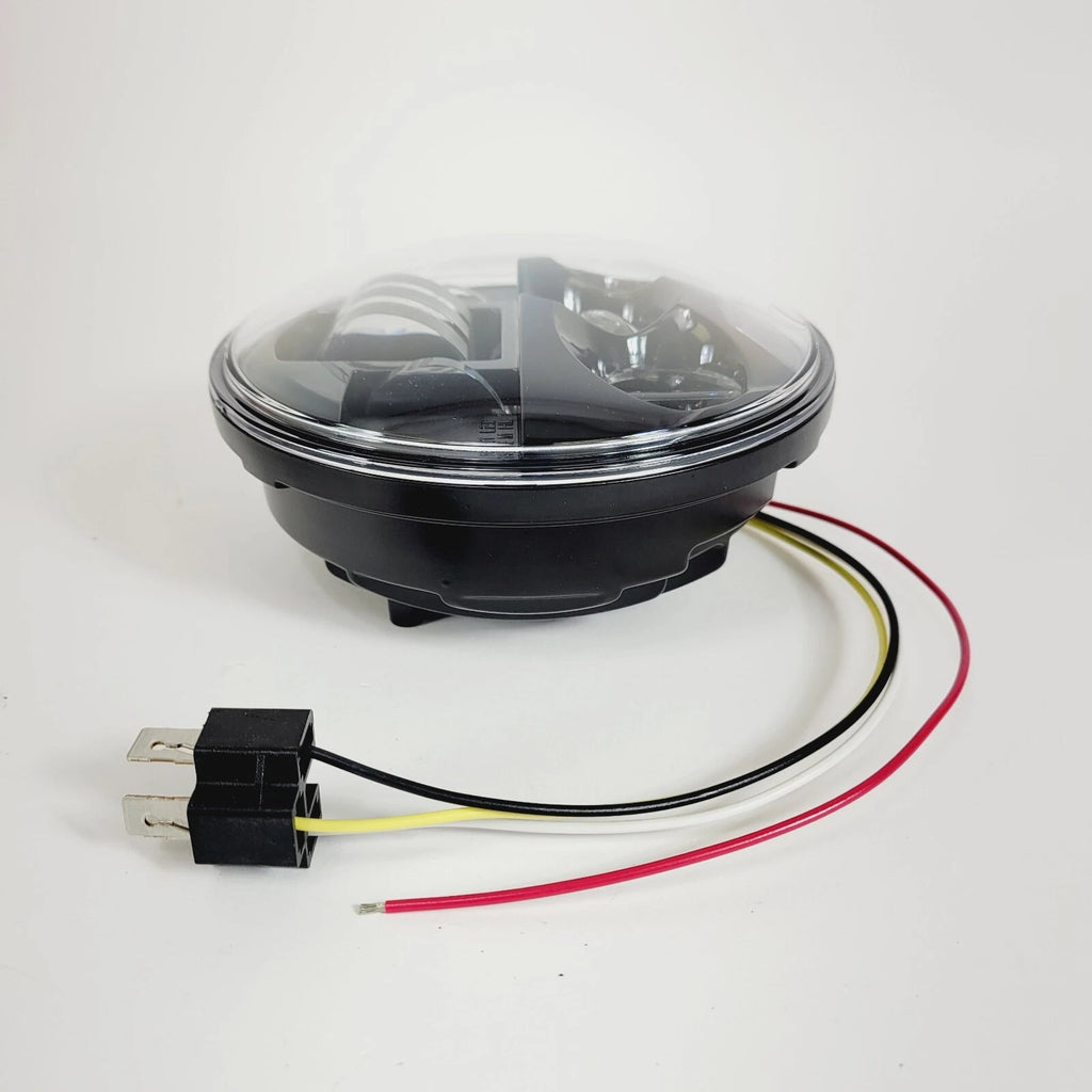 Custom Dynamics PB-575-B True Black ProBEAM 5 3/4" LED Headlight for Harley-Davidson