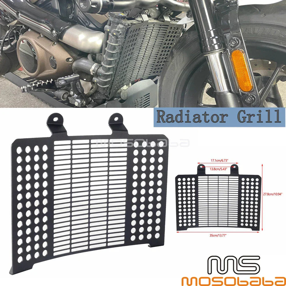 Radiator Side Grille Guard Cover for Harley Sportster S (2021-2023)