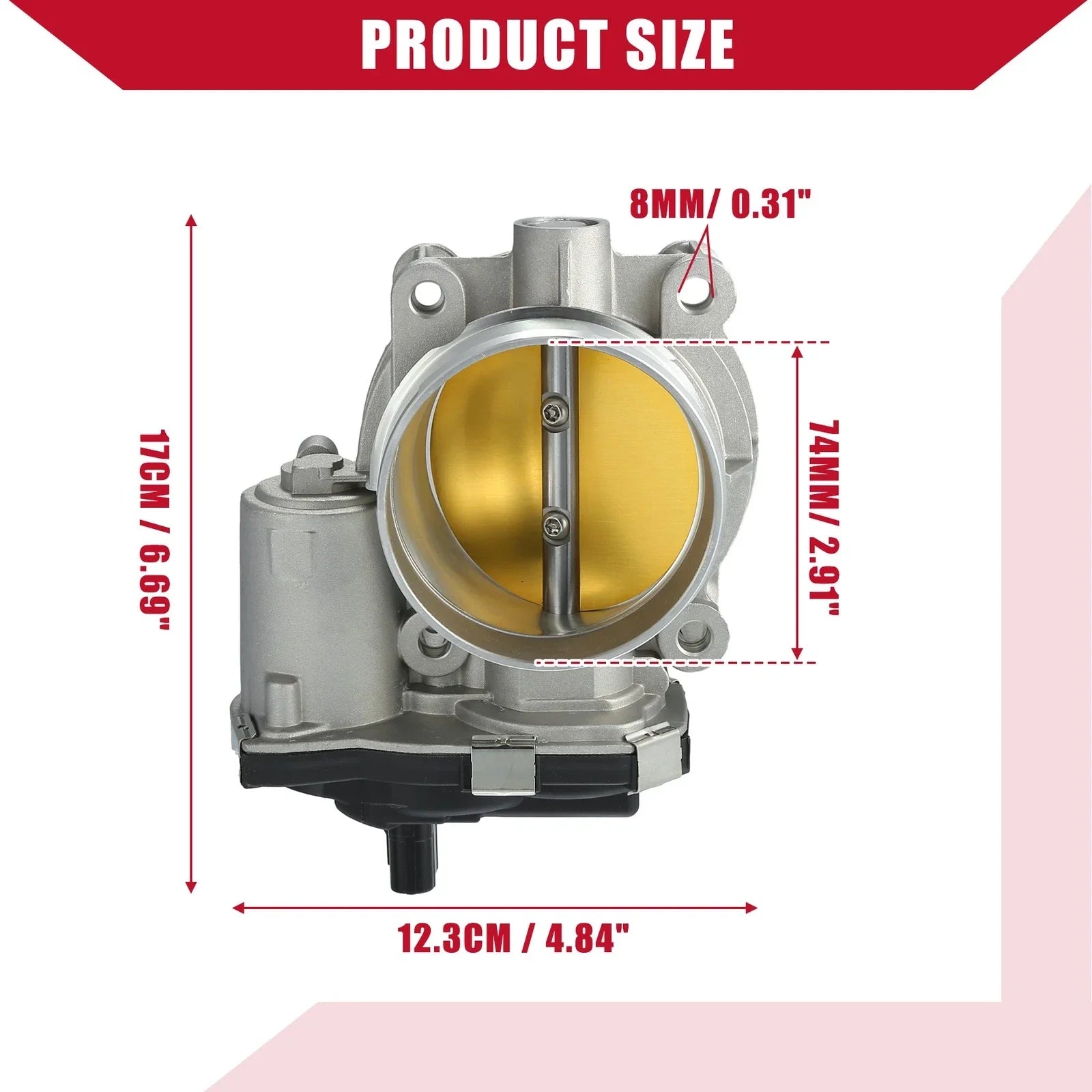 Electronic Throttle Body Assembly for Chevrolet Express 2500 (2003-2023)