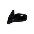 Replacement Black Gloss/Ready to Paint Driver Side Power Door Mirror