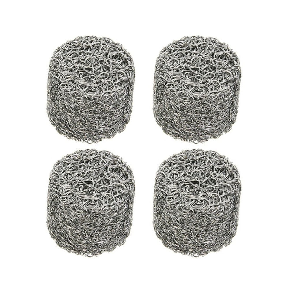 Set of 4 Stainless Steel Mesh Filters for Pressure Washer Snow Foam Lance