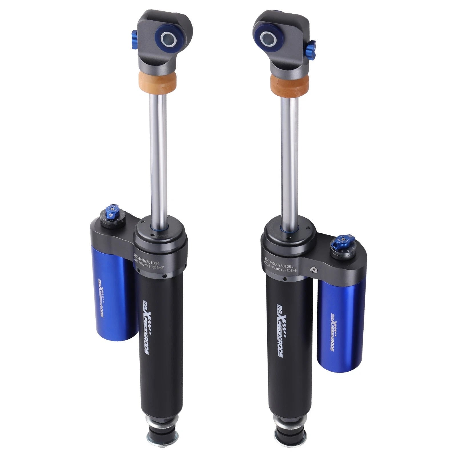 MaXpeedingrods Front Shock Remote Reservoir 3.5" Lift For Jeep Wrangler JK 07-18