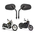 Black Rear View Side Mirror for Harley Davidson Fatboy (1990-2017)