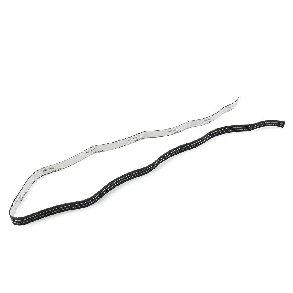 White Decorative Moulding Trim Braid Strip for Universal Car Door & Dashboard