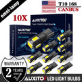 10x LED License Plate Light Bulb for Various Models (6000K)