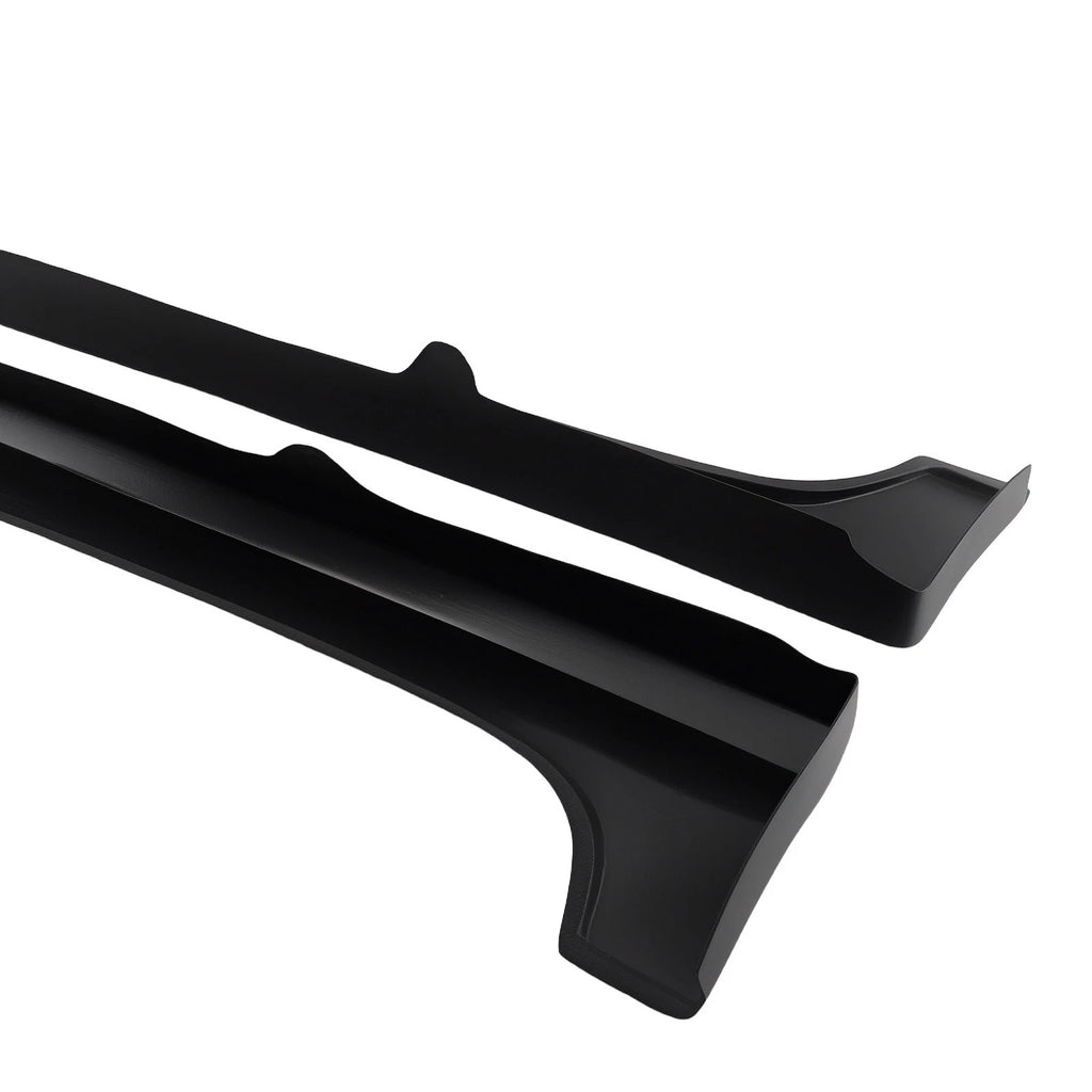 Body Kit Side Skirt Extension Panel for Honda Civic Sedan (2012–2015) Black ABS