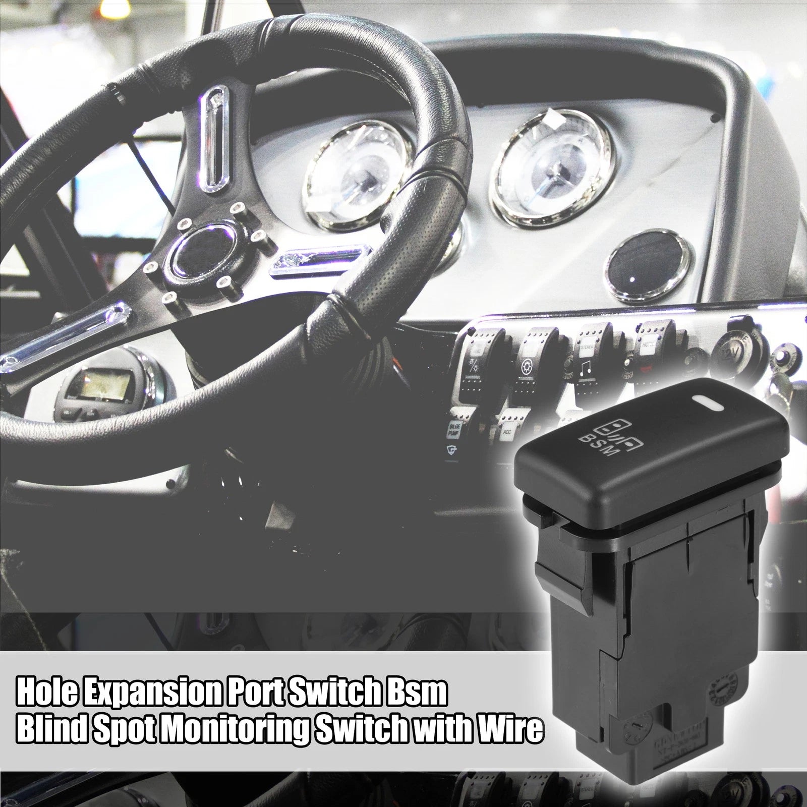 Port Switch BSM Blind Spot Monitoring for Toyota Alphard (2002–2008)
