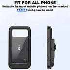 Motorcycle Phone Holder with Wireless Charging for Universal Fit (2010–2023)