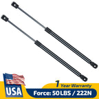 Set of 2 Gas Struts 15 Inch 50 Lbs for Trap Door Bench Shed (C16-22127)