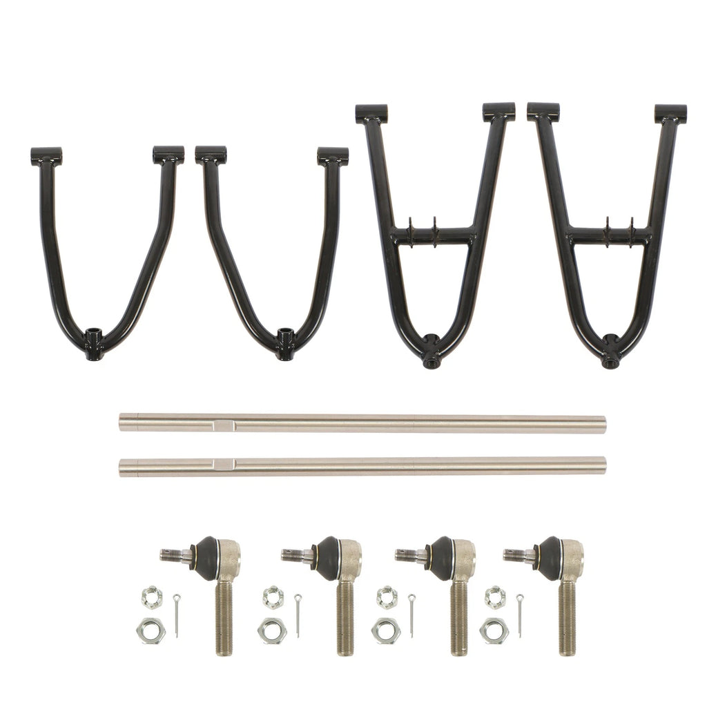 Set of 2 Front L & R Sport Extended A-Arms +3" for Suzuki Quadsport Z400 (2003–2008)