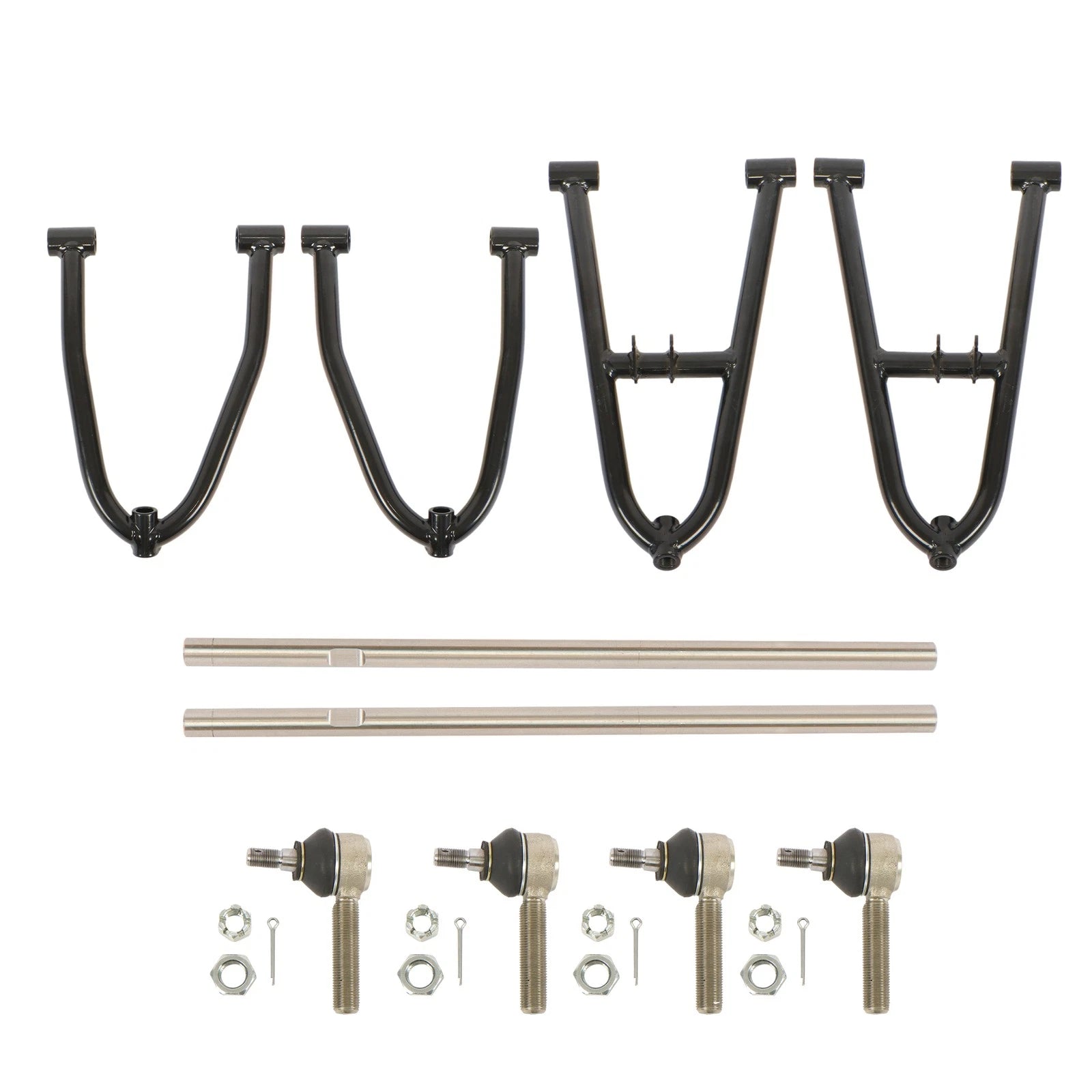 Set of 2 Front L & R Sport Extended A-Arms +3" for Suzuki Quadsport Z400 (2003–2008)