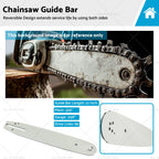 22 Inch Chainsaw Bar .325 .058 86DL for Baumr-AG Husqvarna