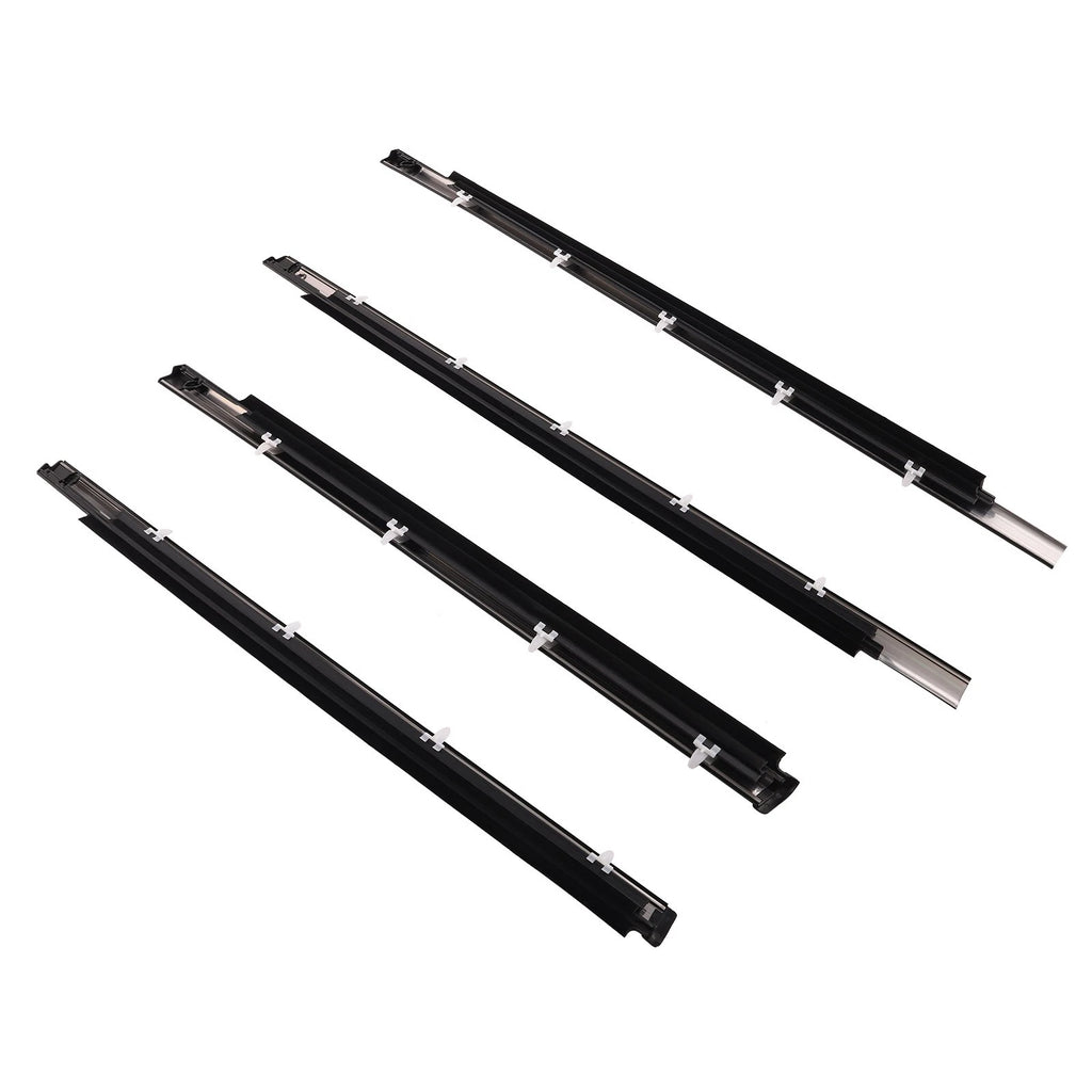 Set of 4 Door Belt Molding Weatherstrip Kit for Toyota Sequoia (2001–2007) 75720-0C010