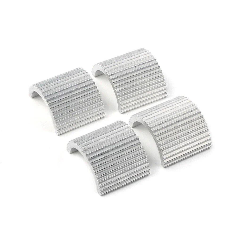 4 x 1 1/8" to 7/8" Handlebar Mount Risers Clamp Conversion Spacers