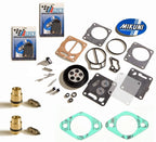 Dual Mikuni Carb Rebuild Kit for Sea Doo GTX (1995) - Base Gasket & Needle Seat