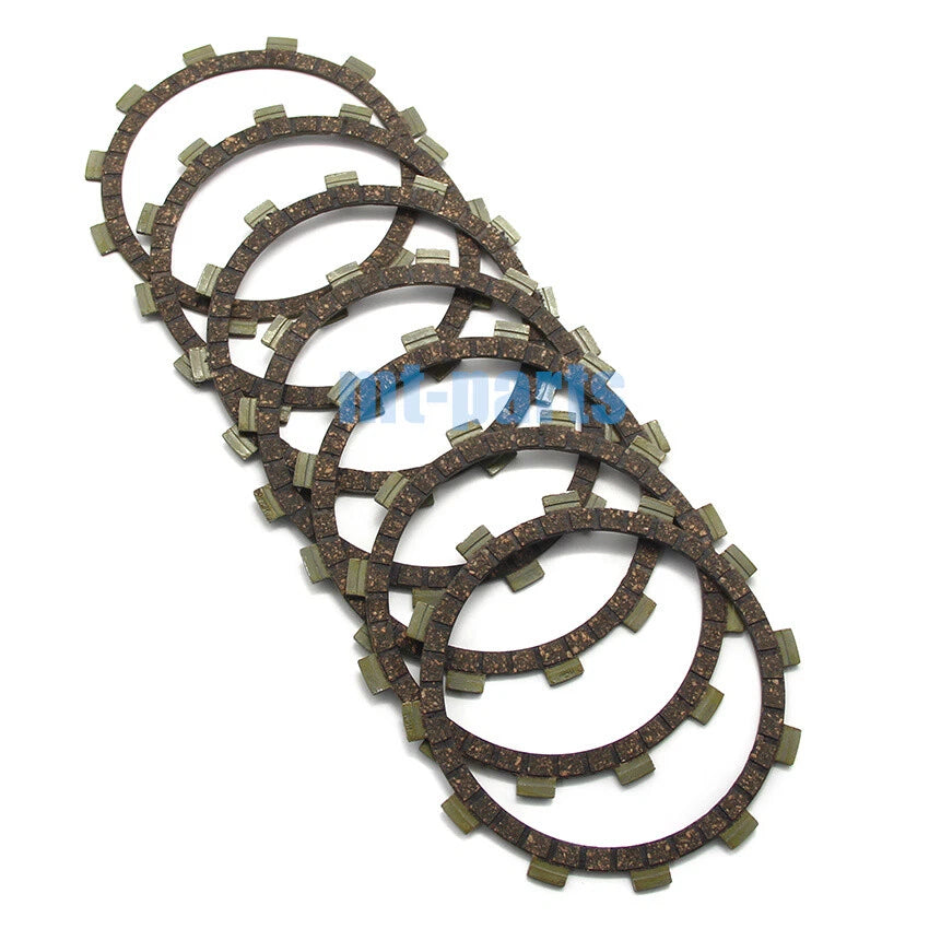 Clutch Friction Disc Plate Kit for Yamaha TT350A (3GJ) / XT350 (1985–1995)