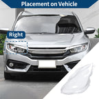 1 Pc Front Right Headlight Lens Cover for Mercedes-Benz (2006–2012) No.A2198203061