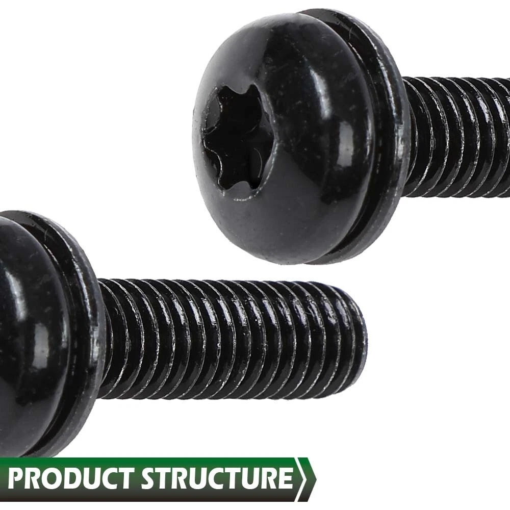 12pcs Windshield Frame Hinge Torx Screws for Jeep Wrangler JK