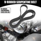 V-Ribbed Serpentine Belt for Honda Accord EX (2003–2007)
