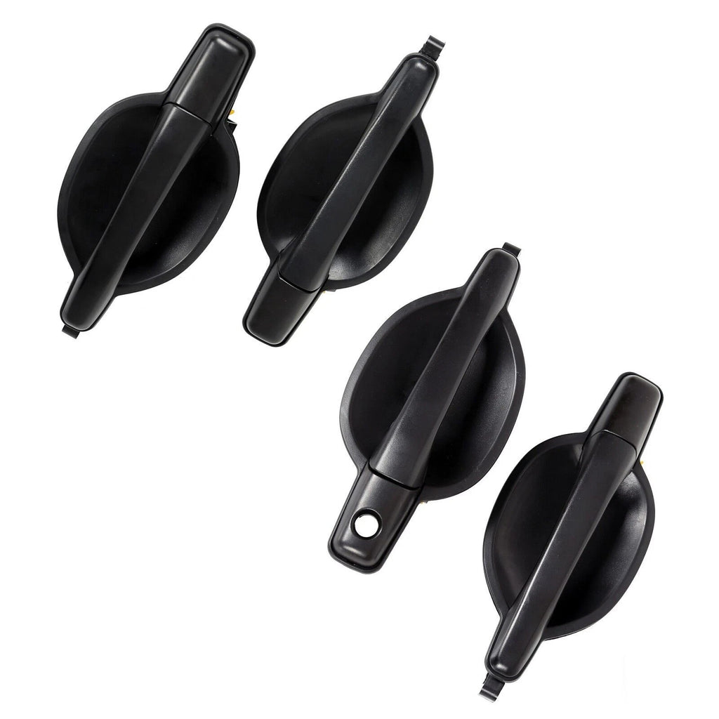 Outside Exterior Door Handle for Mitsubishi Endeavor (2004–2011) Black Textured