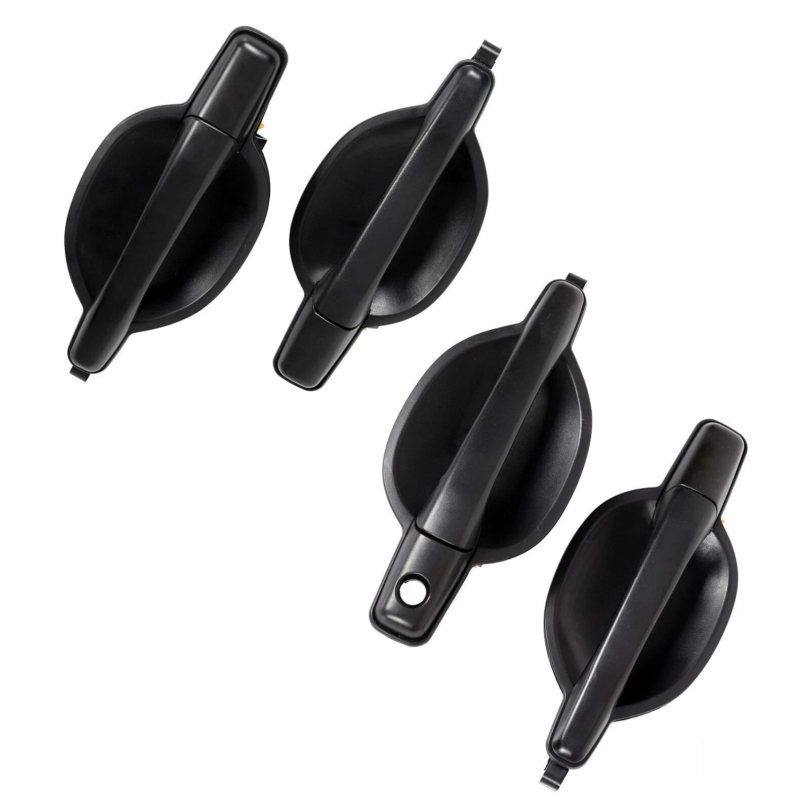 Outside Exterior Door Handle for Mitsubishi Endeavor (2004–2011) Black Textured