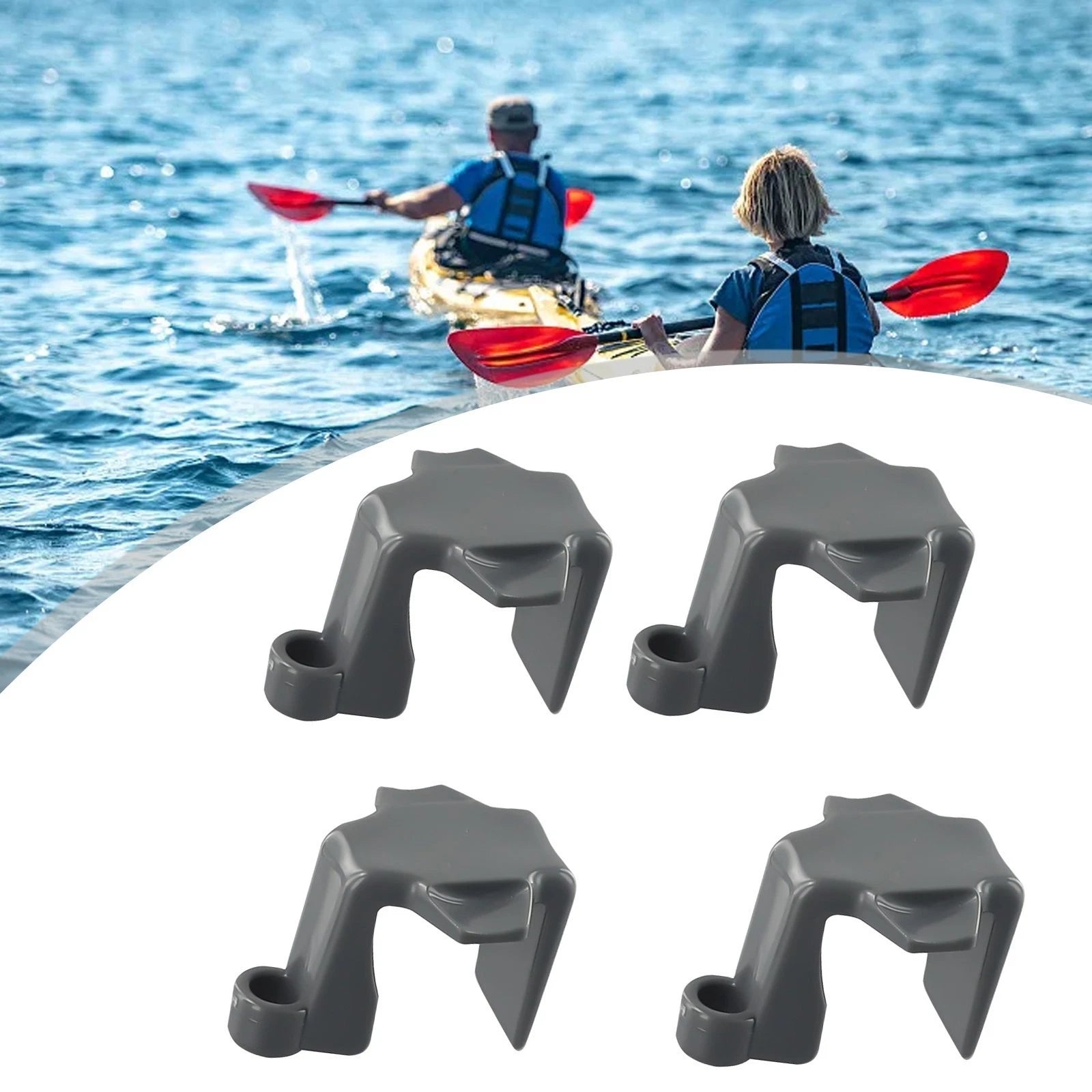 Square Rail Mudguard Hangers for Pontoon Boat