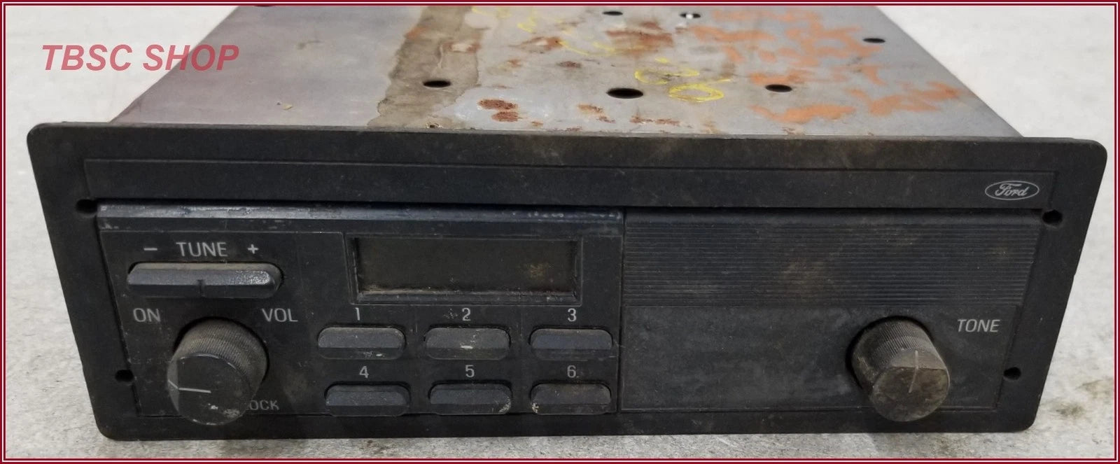 Radio AM Non-Premium Sound for Ford F150 F250 F350 Bronco (1989–1991) F2TF-19B159-AA