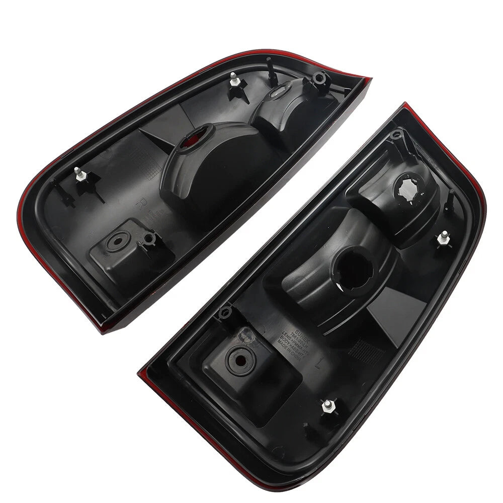 Set of 2 Red Tail Light Assemblies for Ford F250 F350 F450 F550 (2008–2016)