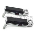 Skull Footrest Footpegs for Kawasaki Vulcan 900 Classic & Suzuki Boulevard M95