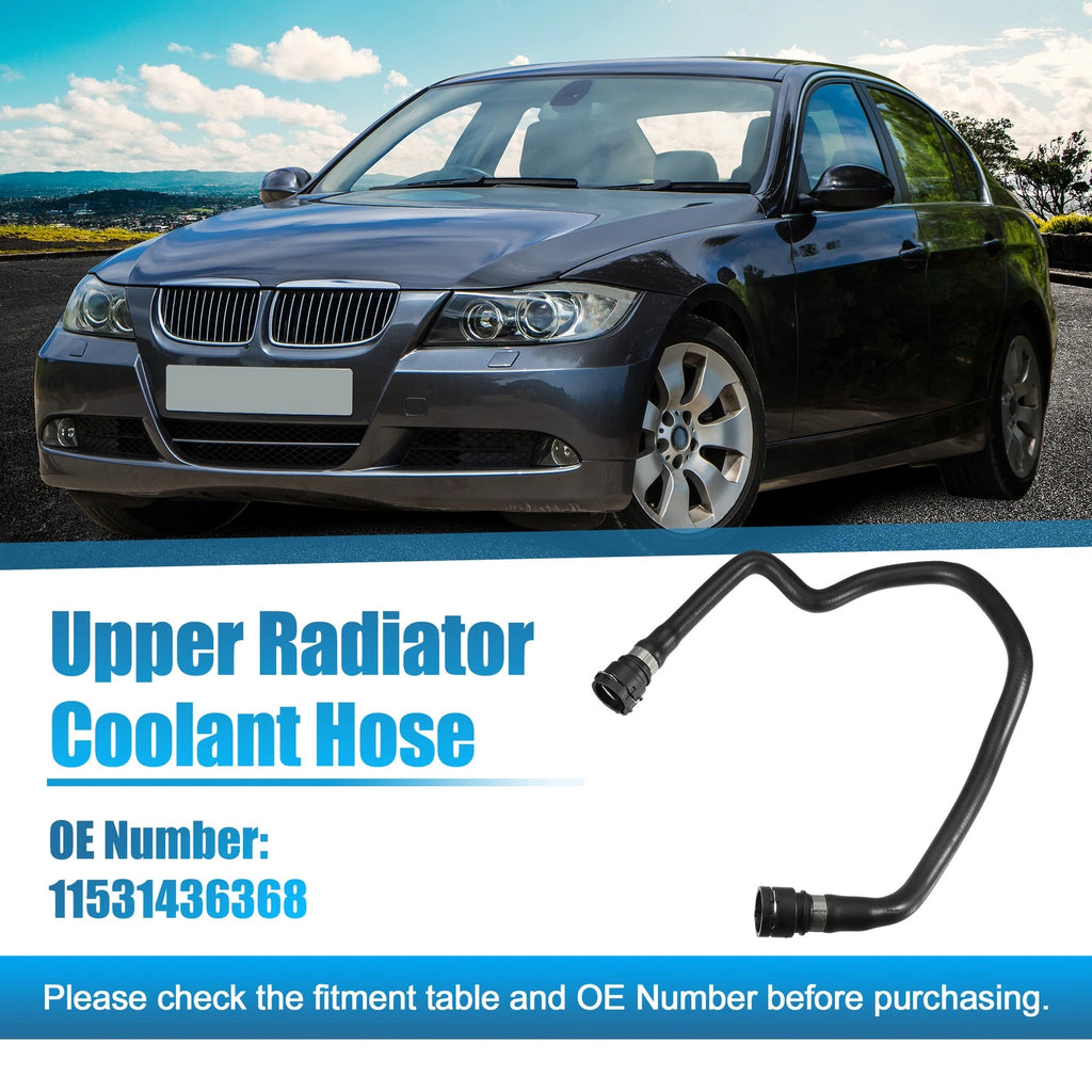 Upper Radiator Coolant Hose for BMW 3 Series E46 (1997–2002) No. 11531436368