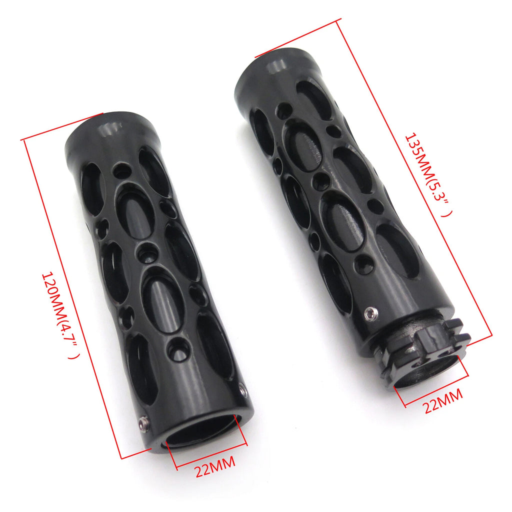 7/8" Hand Grips for Kawasaki Ninja 250 500 ZX6 ZX7 ZX9 ZX10 (All Years)