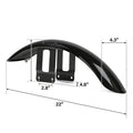 Front Fender Mudguard Cover for Harley Sportster 1200 883