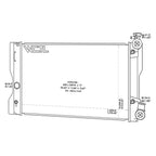 Replacement Plastic Aluminum Radiator for Toyota Hilux (2010–2015)