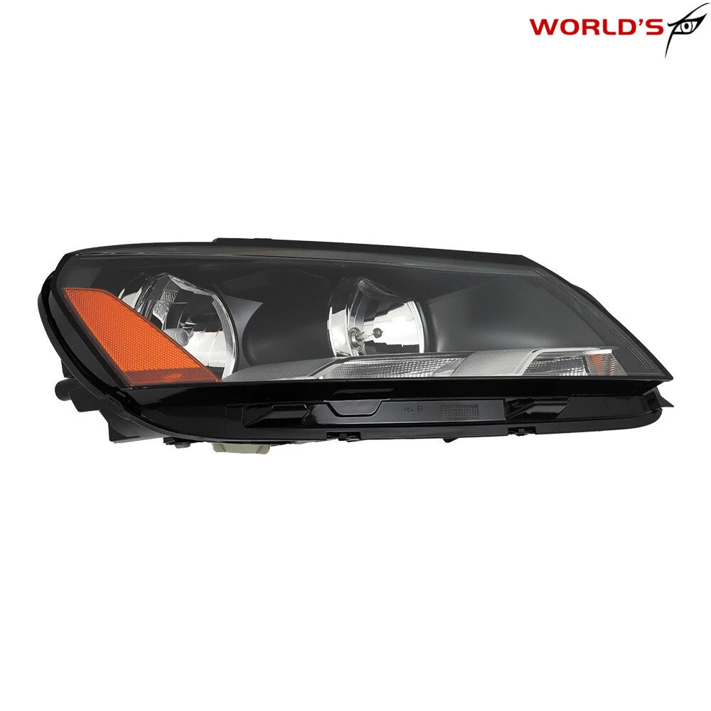 Passenger Side Halogen Headlight for Volkswagen Passat (2012–2015)