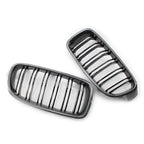 M3 Style Gloss Black Carbon Fiber Look Grilles for BMW F30/31 (2012-2018)
