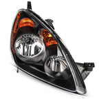 Headlight Assembly Pair for Honda CR-V (2005–2006) Black Housing