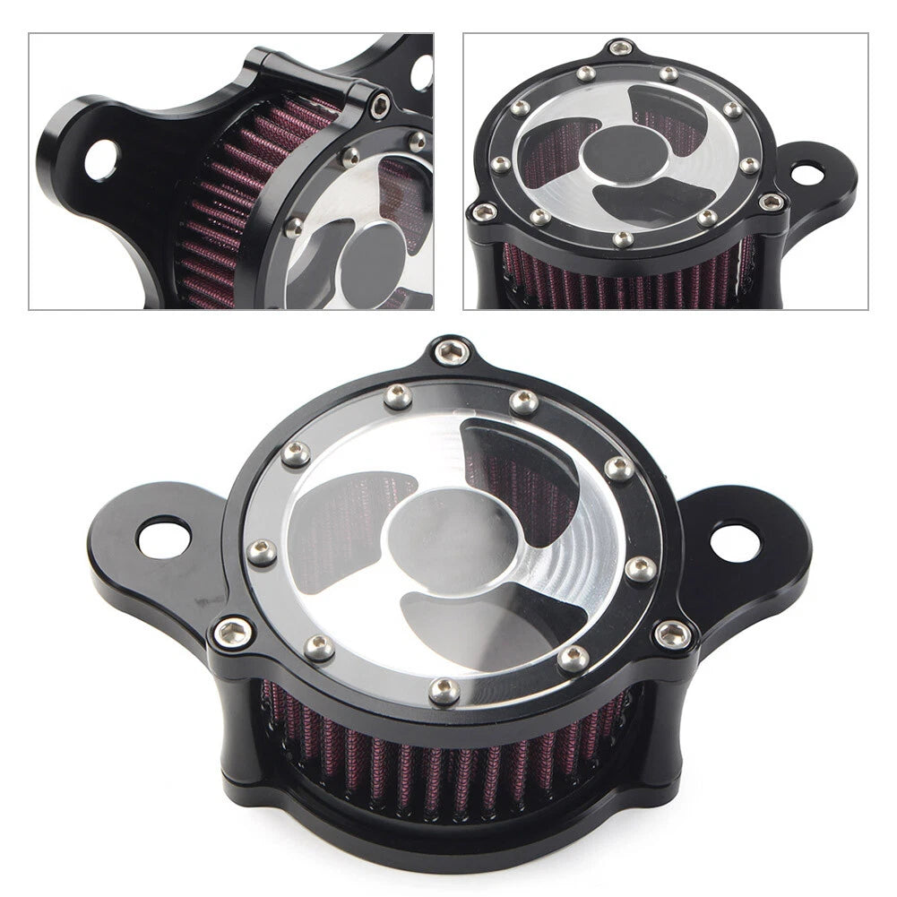 Air Cleaner Intake Filter Kit for Harley Touring Electra Road Street Glide
