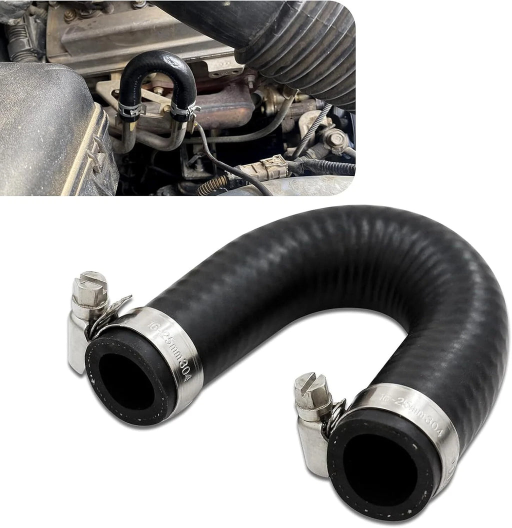 LS Heater Core Bypass Delete Hose Coolant Crossover w/ Clamps for Chevy Pontiac
