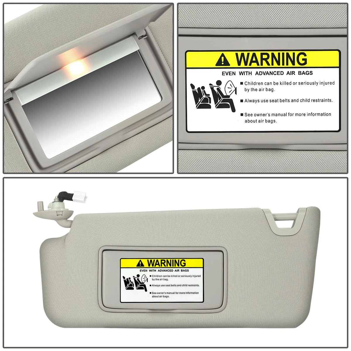 Left Side Vanity Mirror Light for Honda Accord Crosstour (2008–2011)