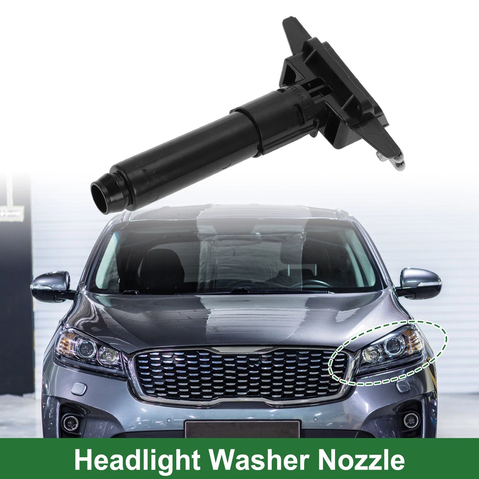 Front Driver Side Headlight Washer Nozzle for Honda CR-V (2015–2020) No. 76885T1WR01