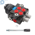 2X Hydraulic Joystick Valve LV22RFSTKAB for (10GPM, 4000PSI)