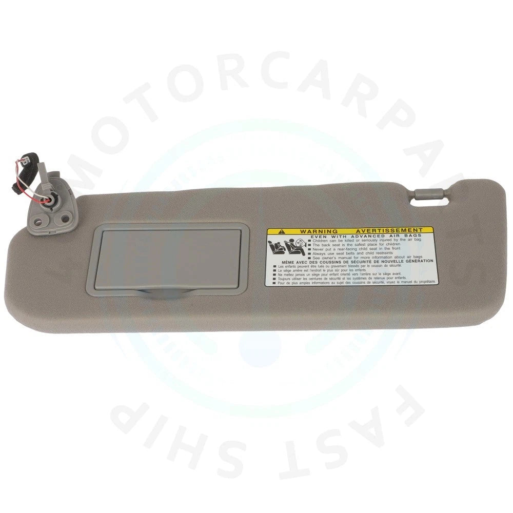 Driver Left Side Sun Visor for Hyundai Sonata (2007–2008)
