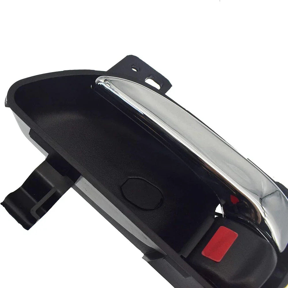 Black Inside Left Door Handle with Chrome Lever for Subaru Forester (2003-2018)