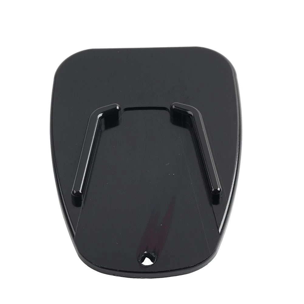 Universal Aluminum Alloy Motorcycle Side Stand Kickstand Pad Plate