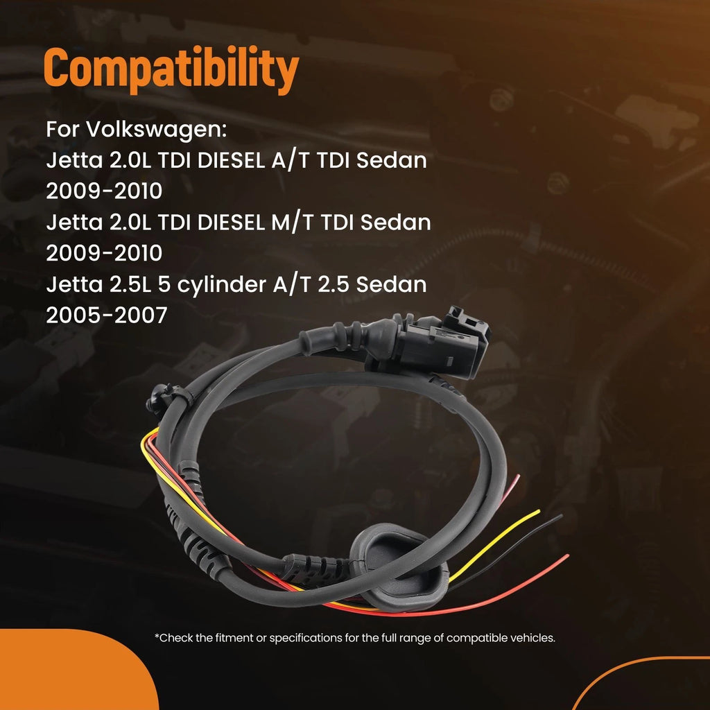 ABS Speed Sensor Wire Harness for Volkswagen Jetta Golf Rabbit (2006–2013)
