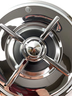Set of 4 15 in Crossbar Lancer Style Wheel Covers for Universal Fit (2000–2025)